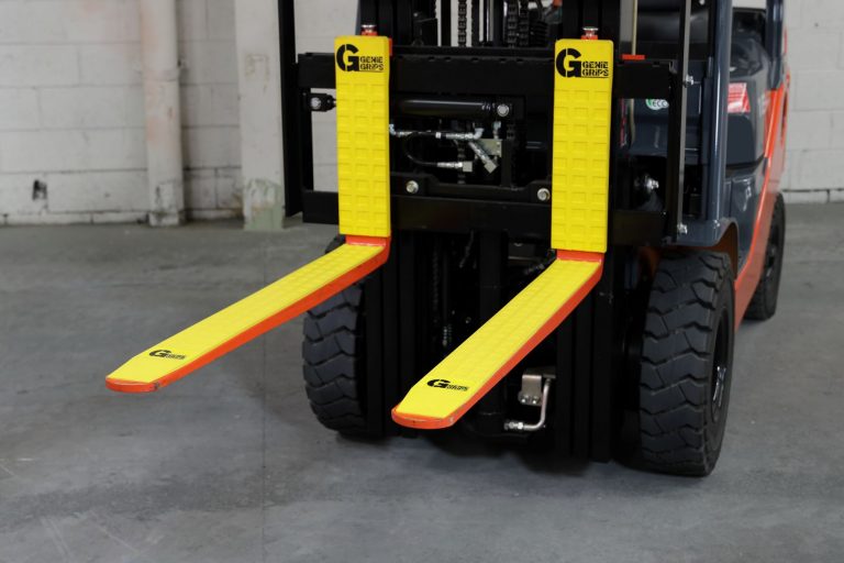 GG Stik-It Pads on Forklift - Low-Res