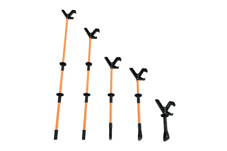 Bastón multiuso con insertos para control de carga suspendida SHOVE-IT